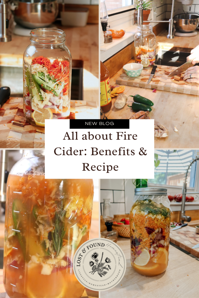 Fire cider is an amazing anti inflammatory and immune boosting tonic that has the ability to keep you healthy all winter long! 
