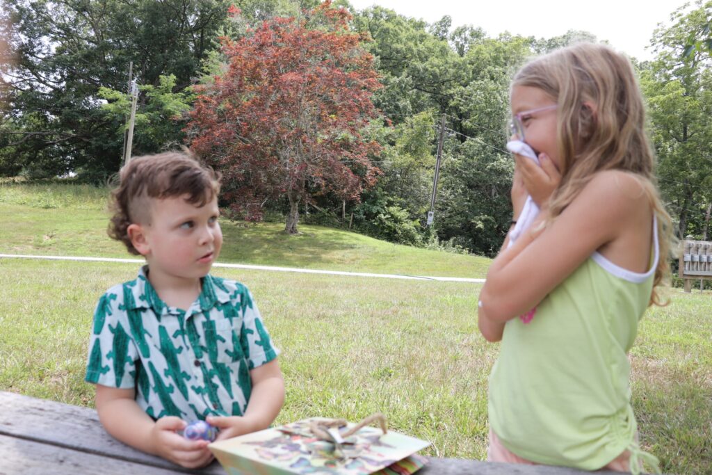 Finding out about the baby