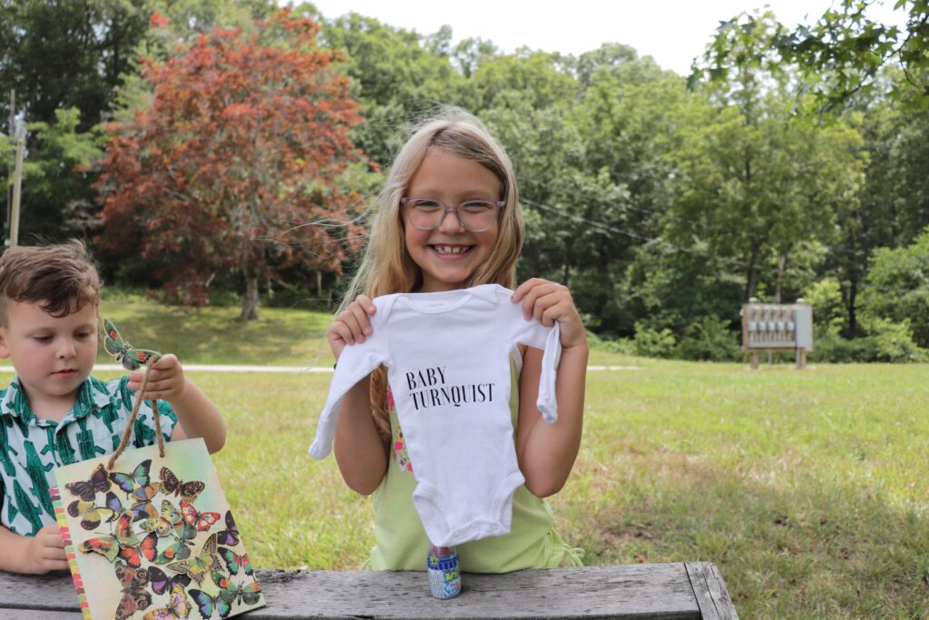 Finding out about the baby